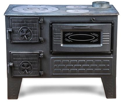 Отопительно-варочная печь МастерПечь ПВ-04 с духовым шкафом, 7,5 кВт в Владивостоке